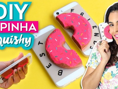 DIY CAPINHA DE CELULAR SQUISHY | DIY Best Friend Phone Case | Como fazer squishy | Do Sofá