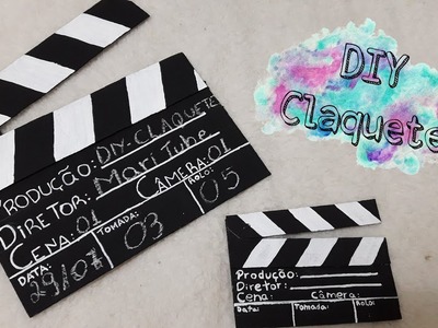 DIY Claquete