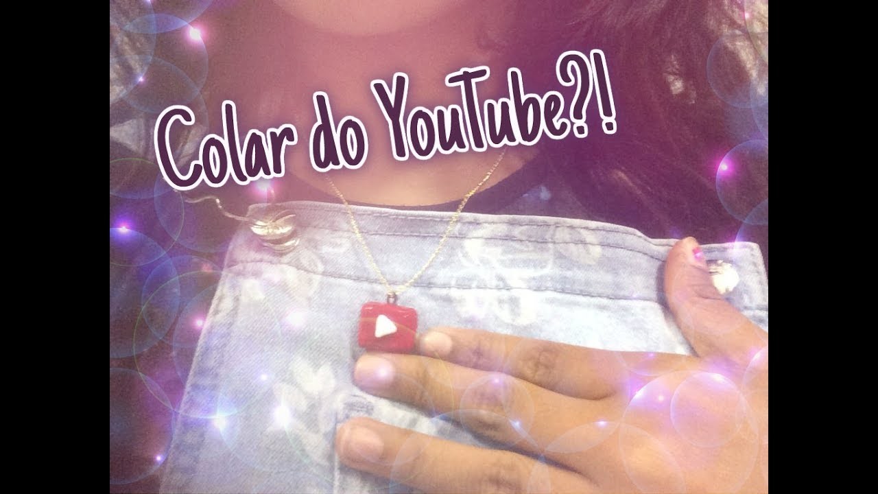 Diy Colar do YouTube