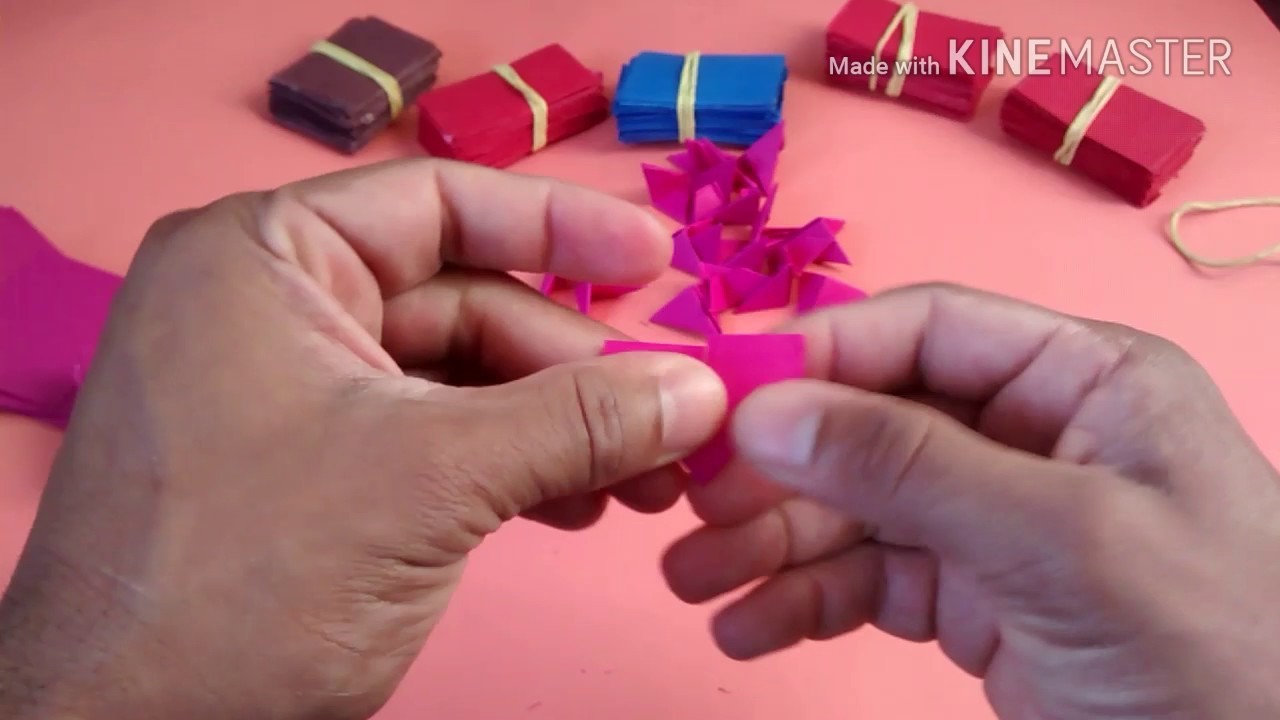 DIY - Como fazer peças para origami 3D. Brasil