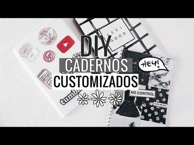 DIY-CUSTOMIZE SEUS CADERNOS-FÁCIL E BARATO |CAMYLA LIMA FEAT-MILLY SOARES