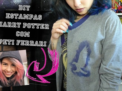 DIY - Estampa Harry Potter | Suelen Candeu feat Peti Ferrari