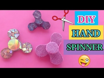 DIY HAND SPINNER SEM ROLAMENTOS! SUPER FACIL