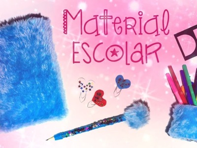 DIY MATERIAL ESCOLAR - DICAS PARA CANTINHO DE ESTUDOS - PELÚCIA