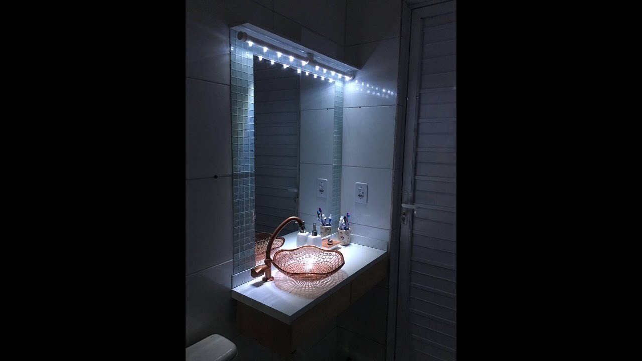 DIY - Reforma do banheiro (parte 2) - Luminária com cano de  PVC.