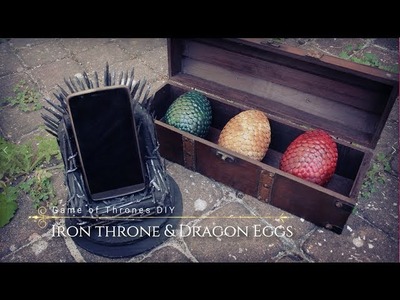 Game Of Thrones DIY - Iron Throne & Dragon Eggs