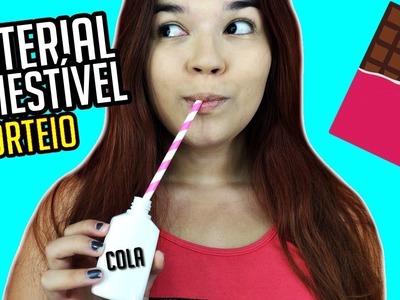SORTEIO MATERIAL ESCOLAR + DIY COMESTÍVEL | #FIVEGIRLS