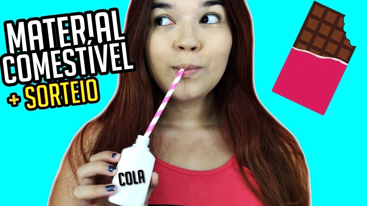 SORTEIO MATERIAL ESCOLAR + DIY COMESTÍVEL | #FIVEGIRLS