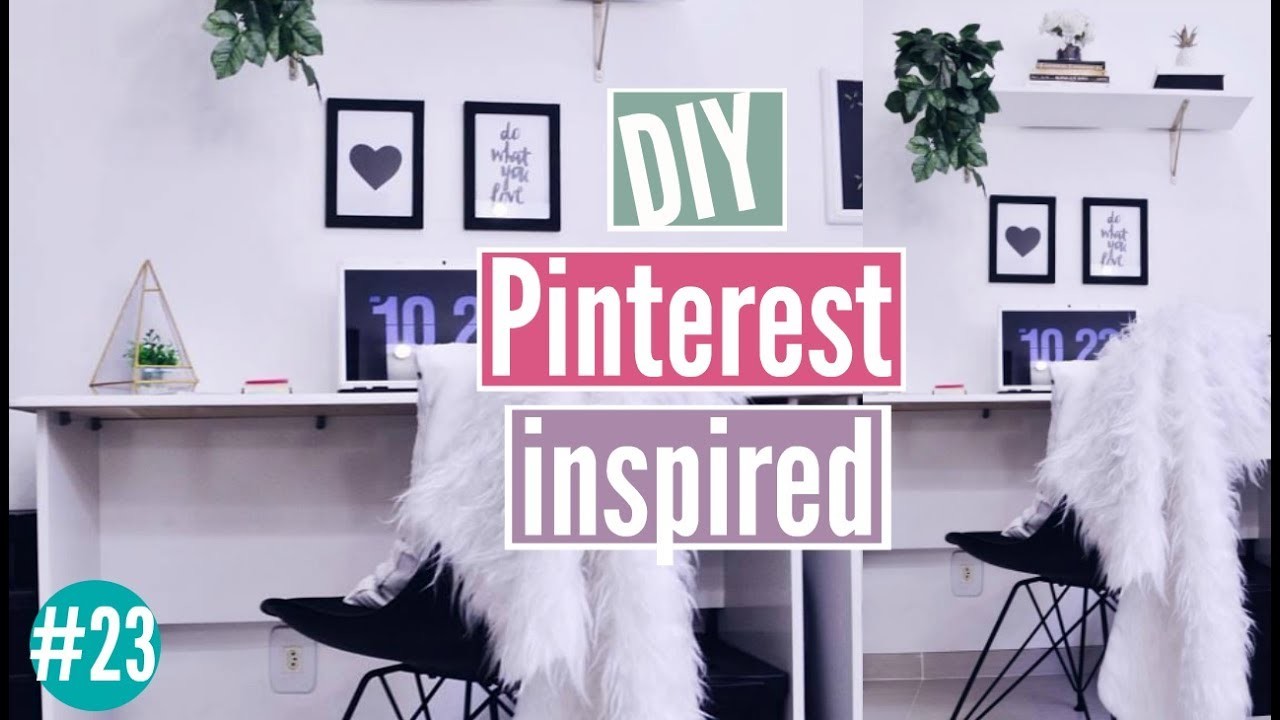 SUPER DIY PINTEREST INSPIRED - #PAULINHATODODIA | Paula Souza