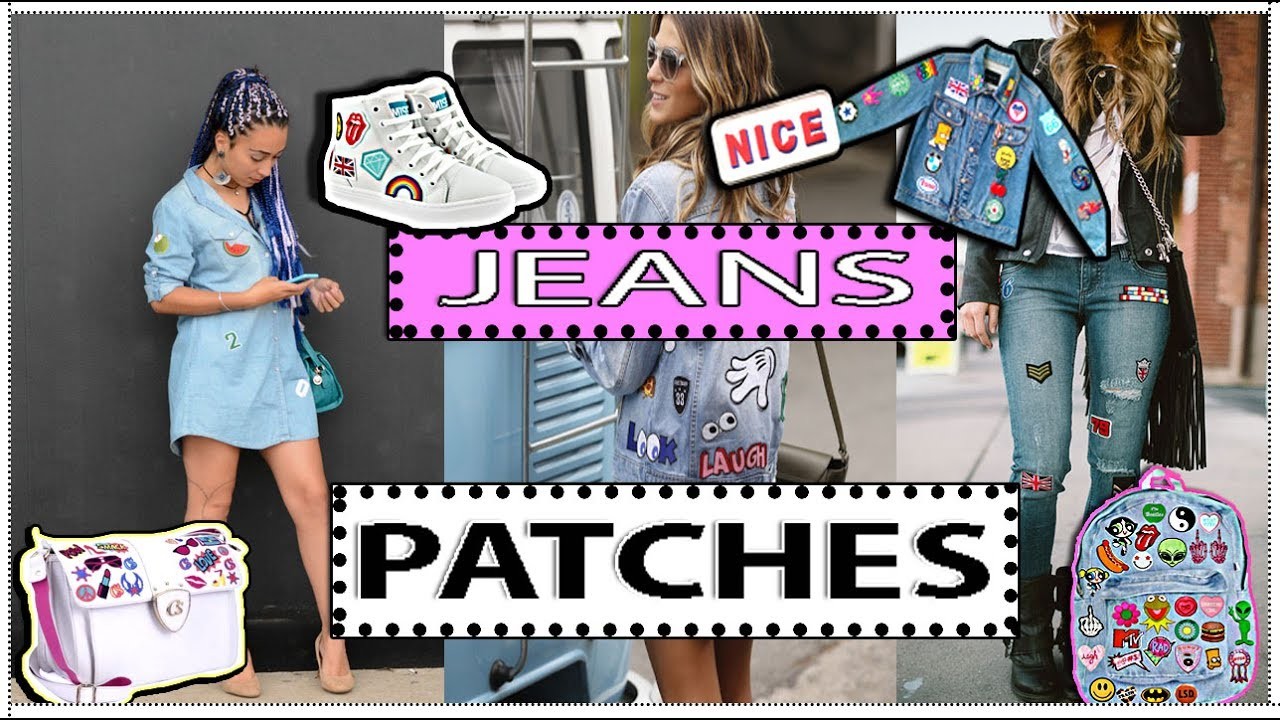 TENDENCIA - Olha como é fácil! Patches + Jeans: Aplicação em Jeans Destroyed #DIY