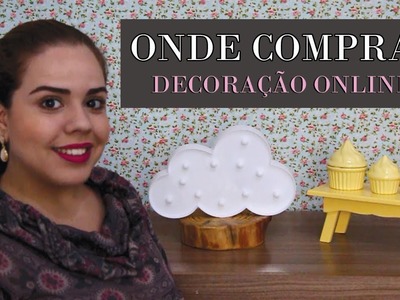 5 sites para comprar DECORAÇÃO online!