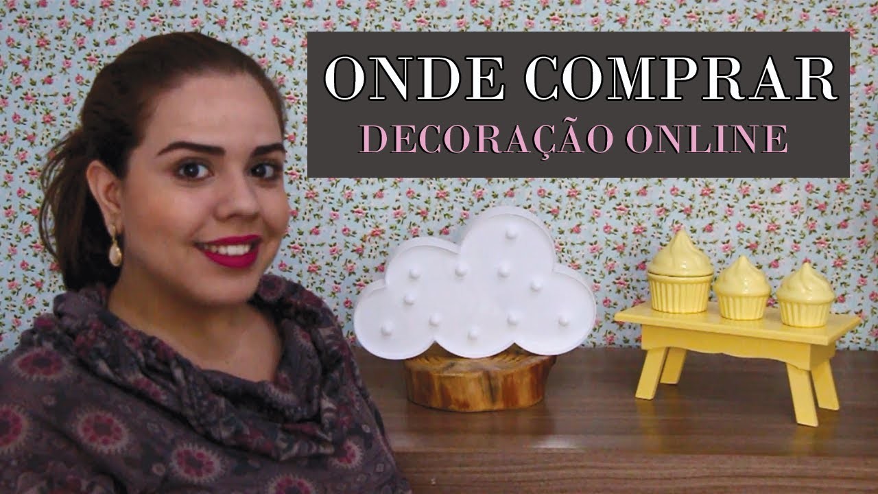 5 sites para comprar DECORAÇÃO online!