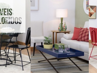 Dicas para usar móveis coloridos na decoração