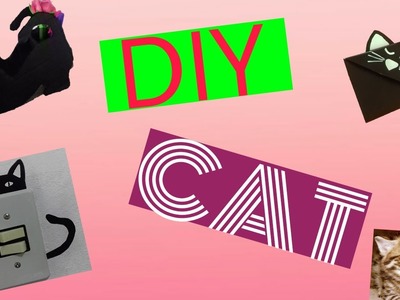 DIY: 3 Dicas de decoração inspiradas em gatos