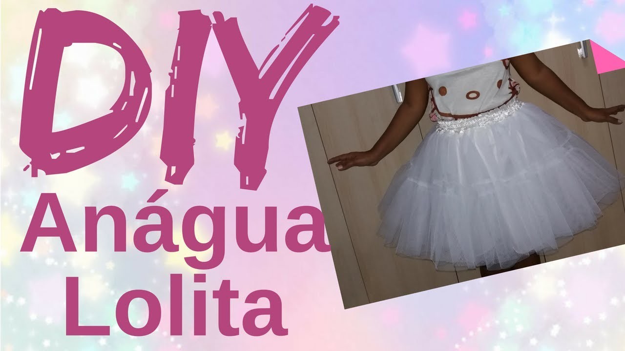 DIY Anágua para Moda Lolita