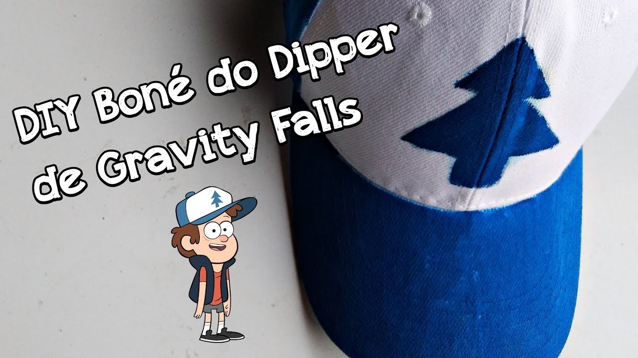 DIY Boné do Dipper (Gravity Falls)