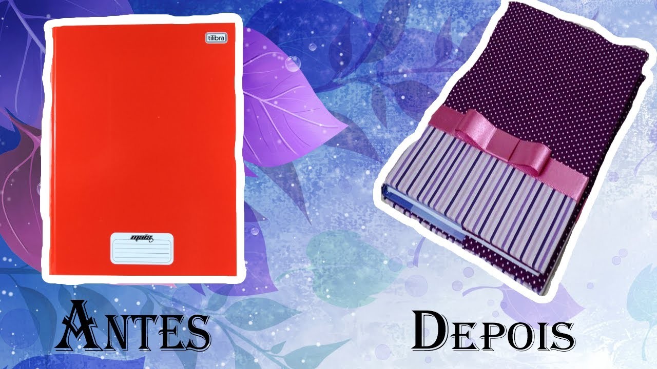 DIY como customizar um caderno