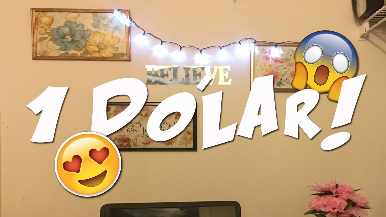 DIY - Decoração com coisas de 1 Dólar!