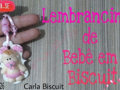 DIY  Lembrancinhas de bebê em Biscuit.Sem moldes