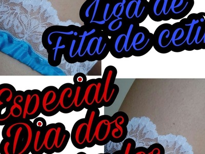 Diy - Liga de Fita de Cetim - Especial dia dos namorados