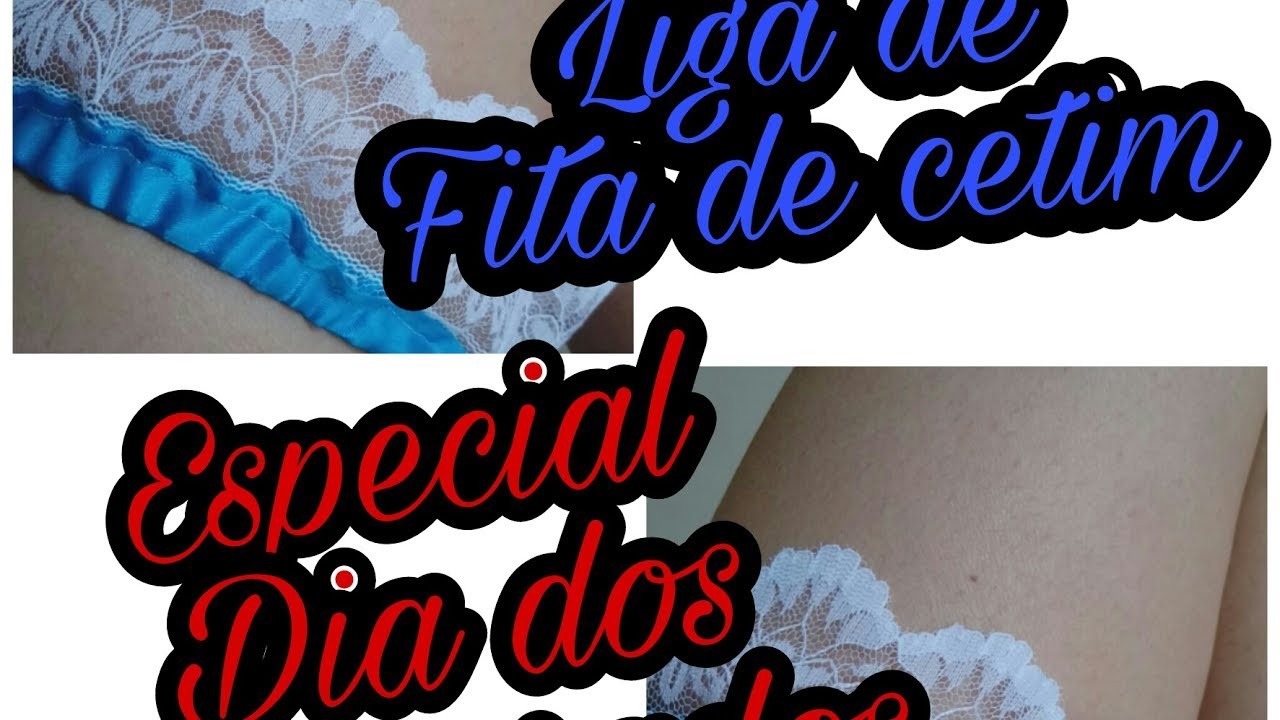 Diy - Liga de Fita de Cetim - Especial dia dos namorados
