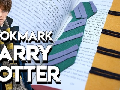 DIY: MARCADOR DE HARRY POTTER SUPER FÁCIL | Pronome Interrogativo #Potterweek