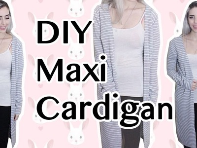 DIY Maxi Cardigan | Costura fácil para iniciantes