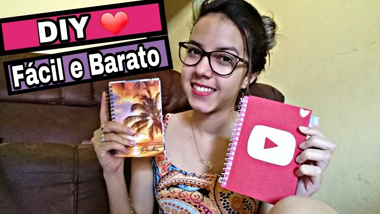 DIY: Personalizando Caderno SUPER BARATO!!