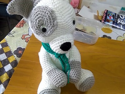 Amigurumi Cachorrinho Jack Pup part final. Créditos Hellow Yellow Yarn. Crochet &craft by Mj Carlo