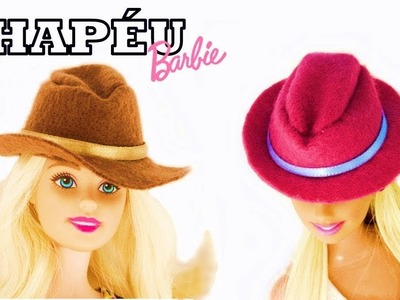 Como Fazer Chapéu para Barbie e outras Bonecas Diy Tutorial Roupas de Bonecas Super Toy Kids