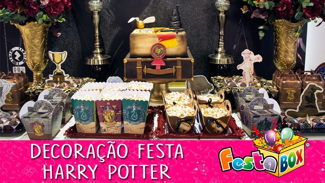 Decoração Festa Harry Potter Festabox - Festcolor