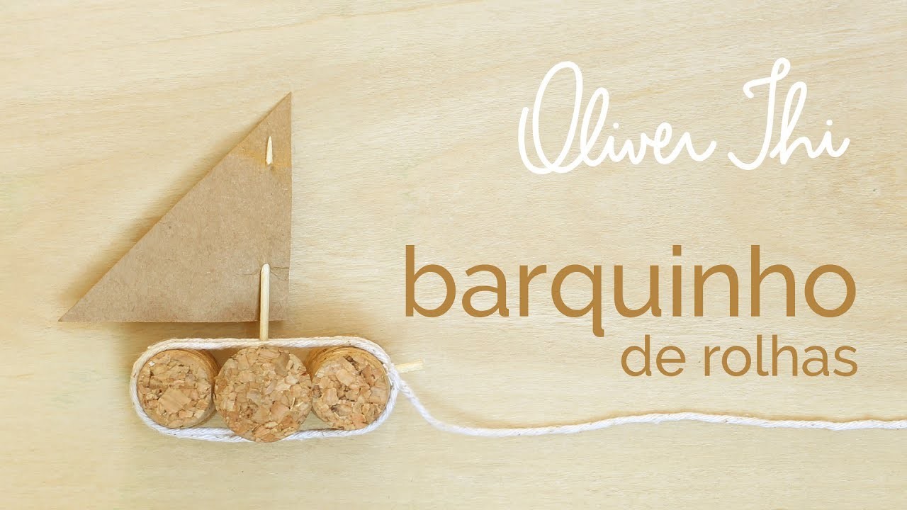 DIY | barquinho de rolhas