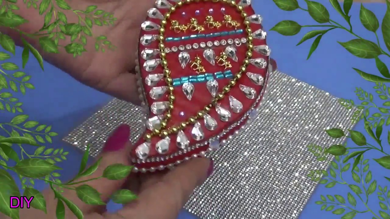 DIY???? como fazer porta jóias feito de  Papelão  CARTÃO -papel TUTORIAL????crafts  ????