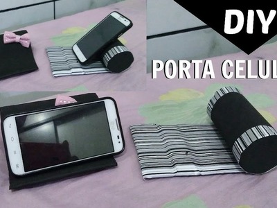 DIY - PORTA CELULAR COM ROLO DE PAPEL HIGIÊNICO| GraziSilc