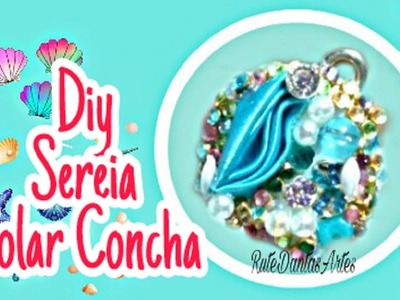 DIY SEREIA-COLAR CONCHA