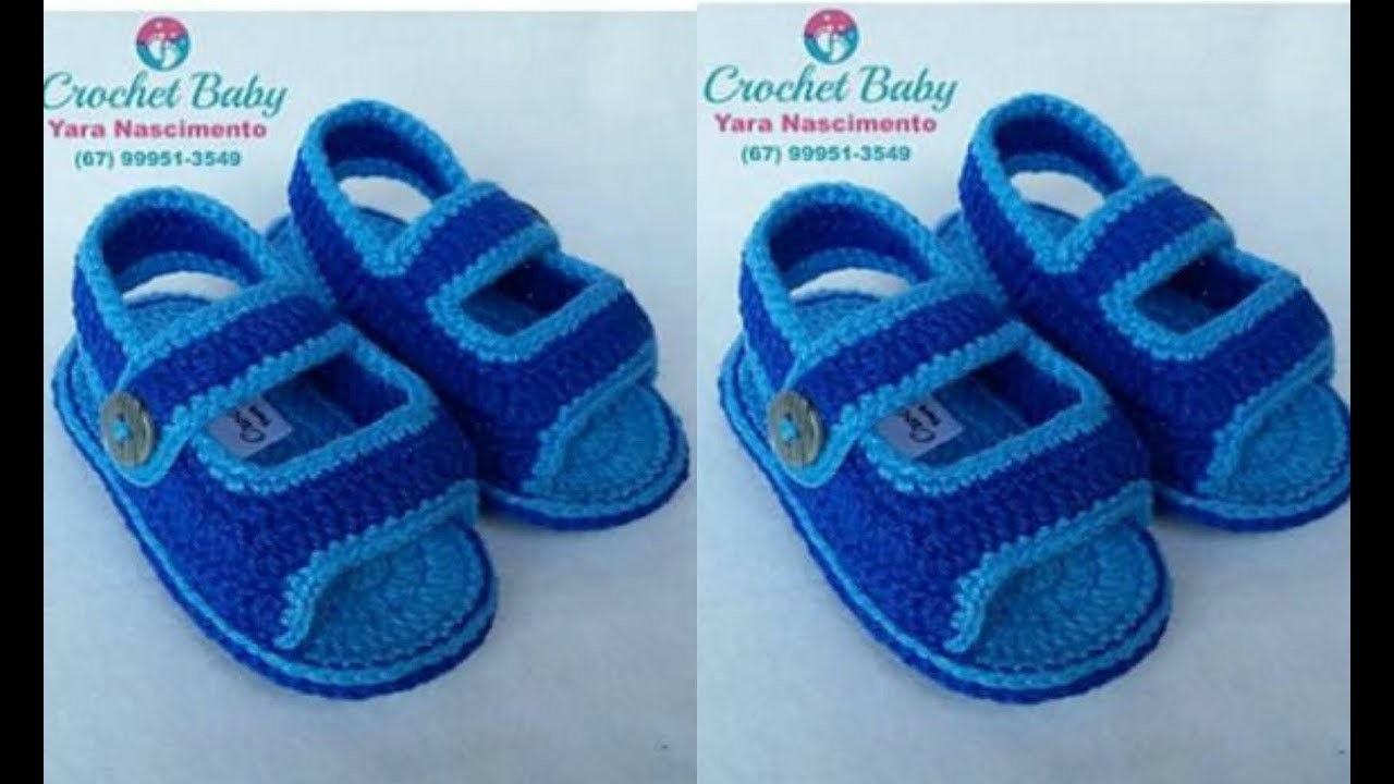 Papete KAUAN de crochê - Tamanho 09 cm - Crochet Baby Yara Nascimento