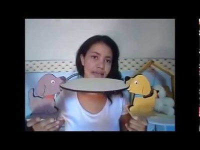 Preparativos  cachorrinhos  yan miguel faz 1# peças pra decoração