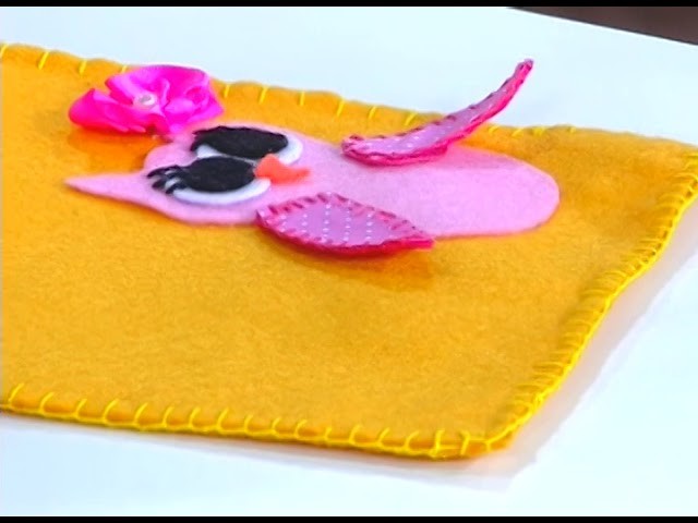 Artesanato - Bolsinha para lixo do carro