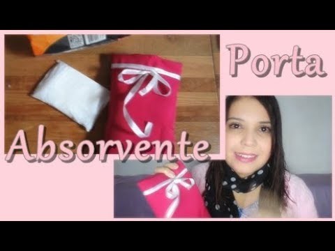 Artesanato fácil - Porta absorvente para bolsa