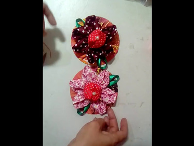 Artesanato passo a passo: Flor no CD