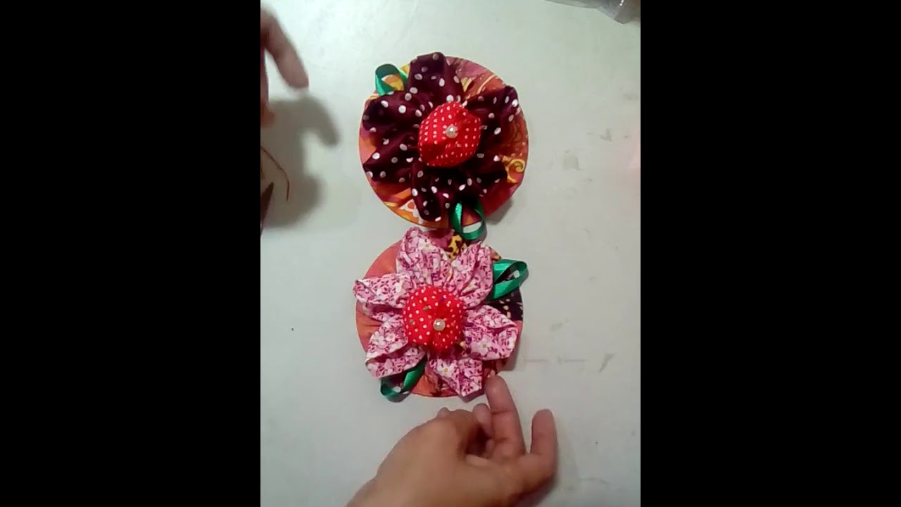 Artesanato passo a passo: Flor no CD
