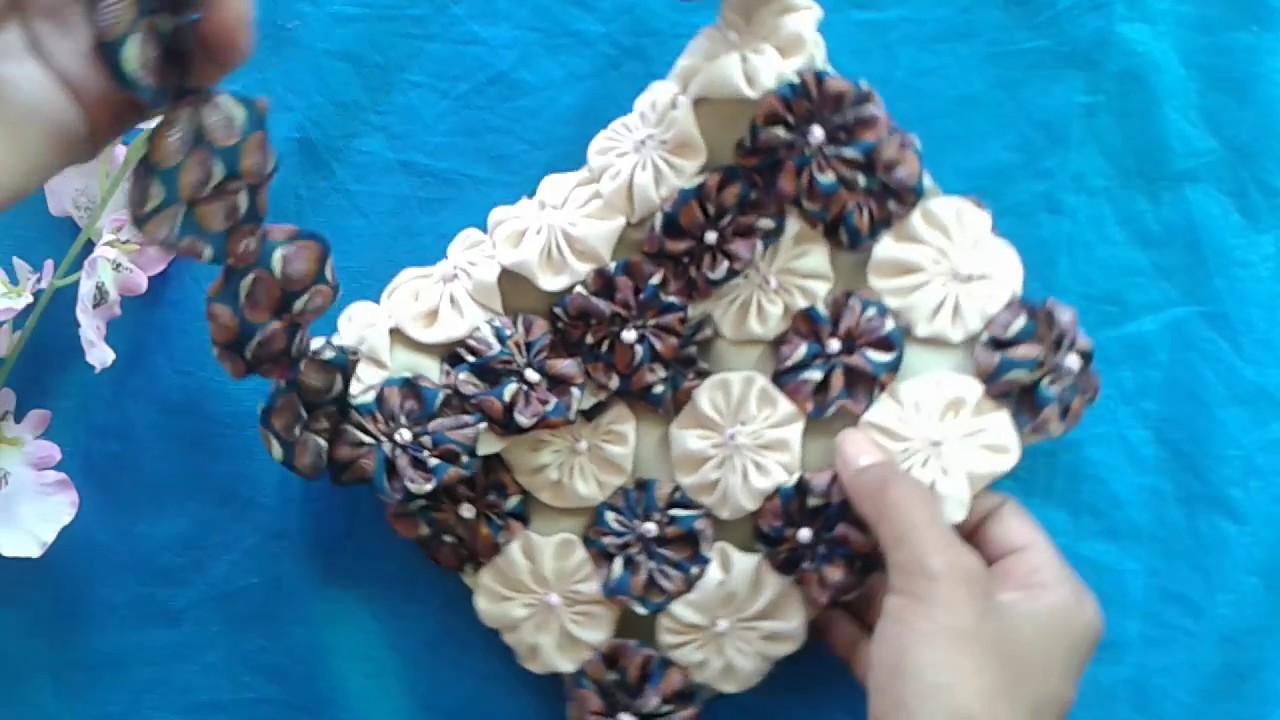 BOLSINHA DE FUXICO LINDA #Artesanato