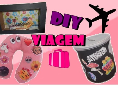DIY de viagem ❤ ✈ ????????  VARIAS IDEIAS