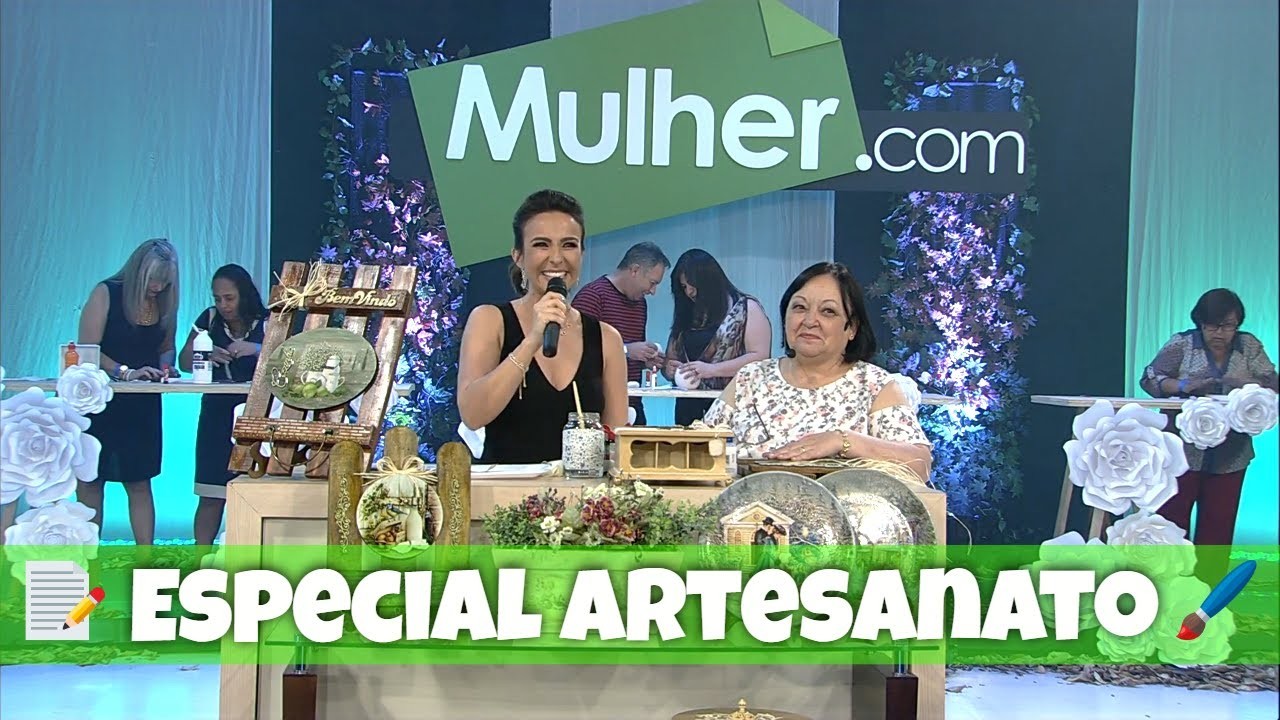Especial de Artesanato | Mulher.com | @RedeSeculo21 | 19.09.2017