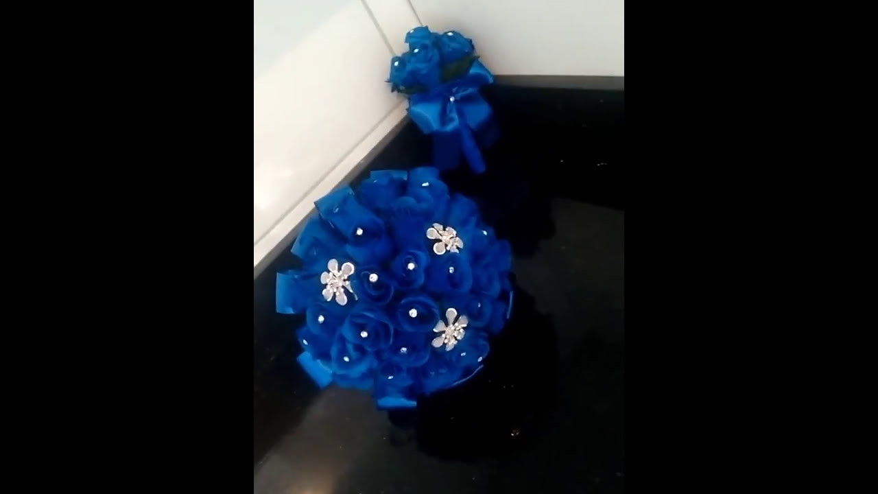 Ideias incríveis  DIY - Buquê de noiva com bola de isopor