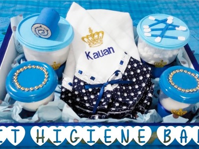 Kit Higiene Baby com Pote de Requeijão