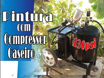 Painting Compressor 130psi - Pintura Compressor 130psi