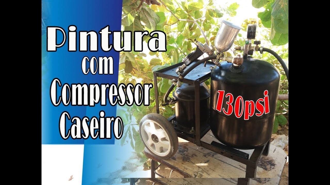 Painting Compressor 130psi - Pintura Compressor 130psi