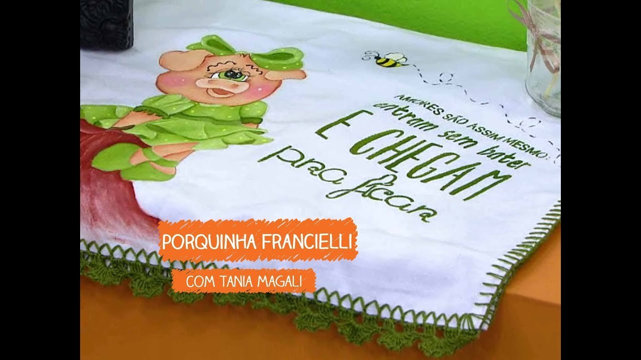 Porquinha Francielli com Tânia Magali | Vitrine do Artesanato na TV - TV Gazeta