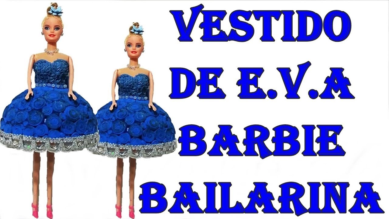 DIY | Barbie Bailarina com Base de Isopor